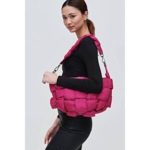 Sol and Selene Sixth Sense Medium Bag (Fuchsia)